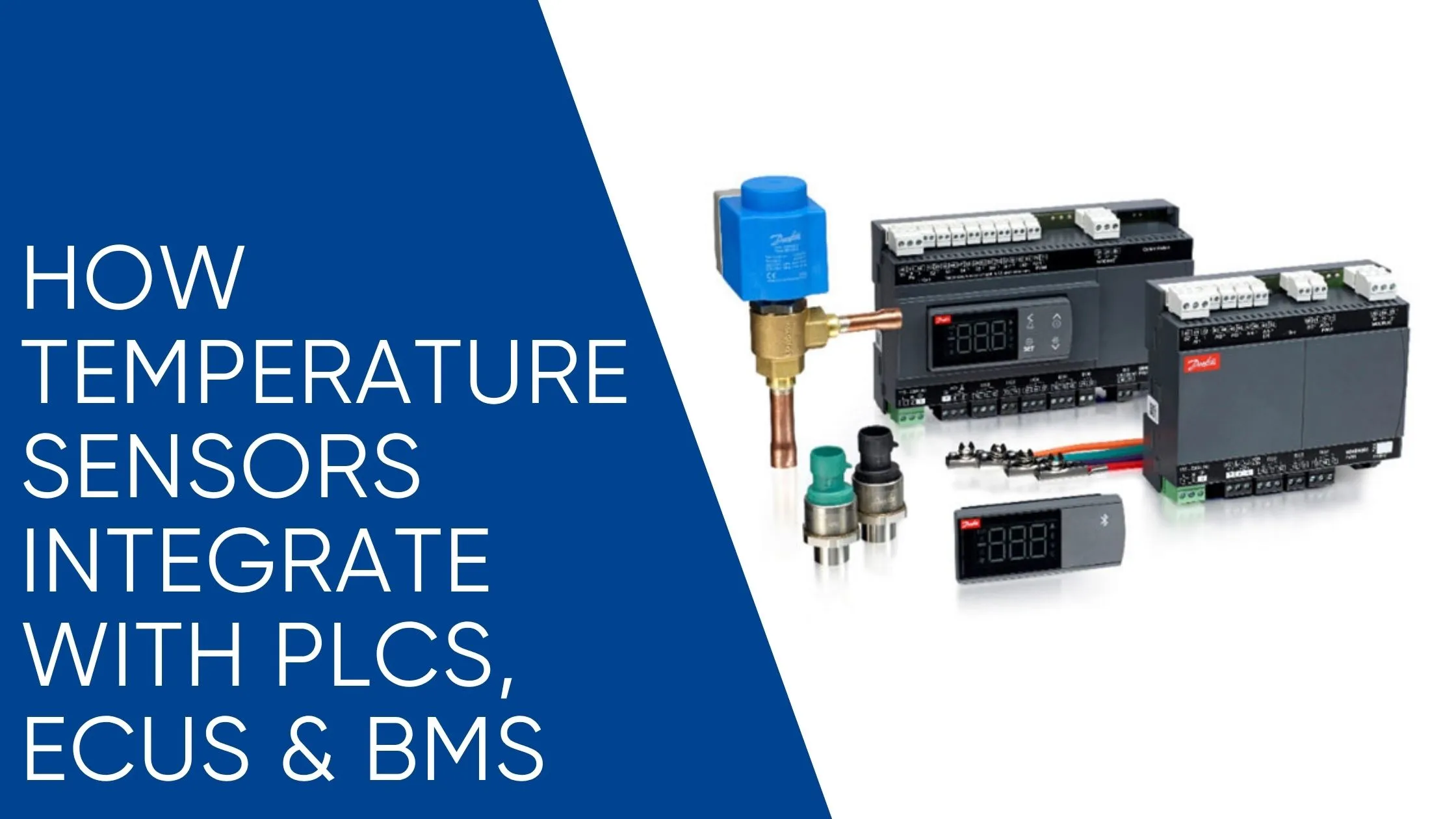 How Temperature Sensors Integrate with PLCs, ECUs & BMS